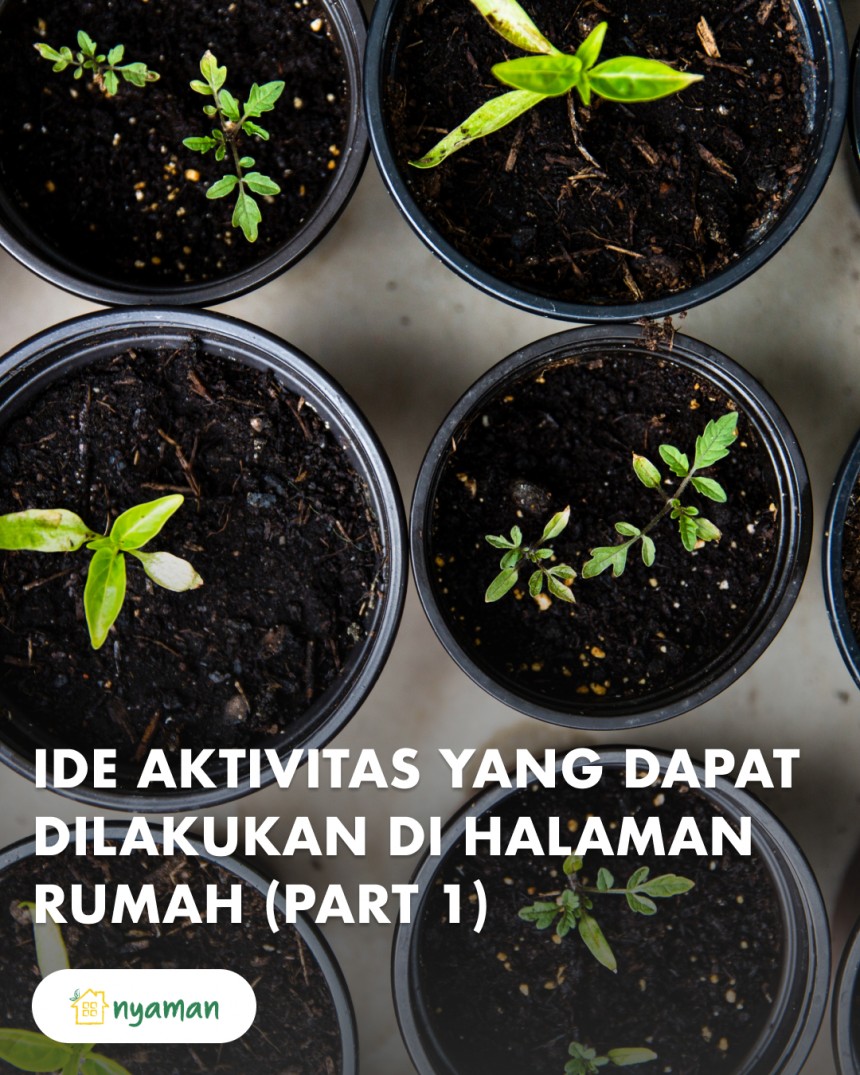 Aktivitas menyenangkan yang bisa dilakukan di halaman rumah (1/3), Bercocok tanam