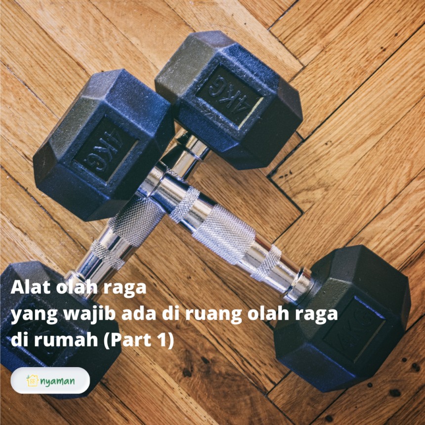 Alat olah raga yang wajib ada di ruang olah raga di rumah, Dumbell