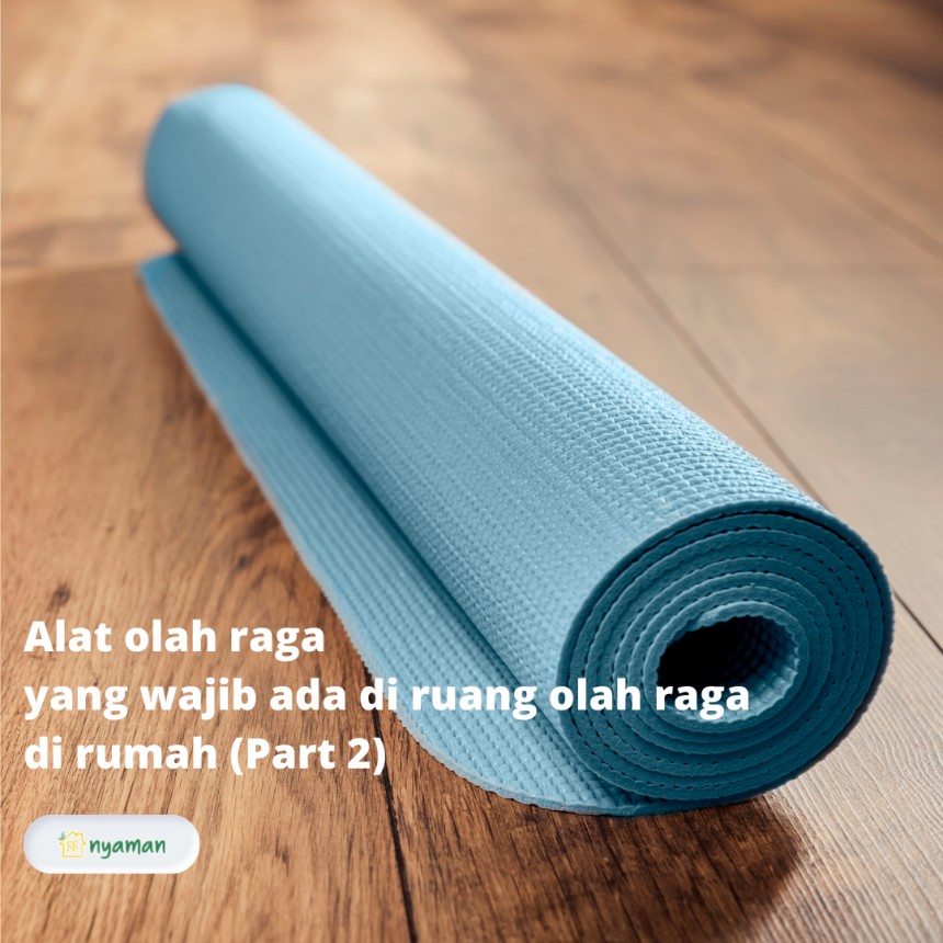 Alat olah raga yang wajib ada di ruang olah raga di rumah, Matras yoga