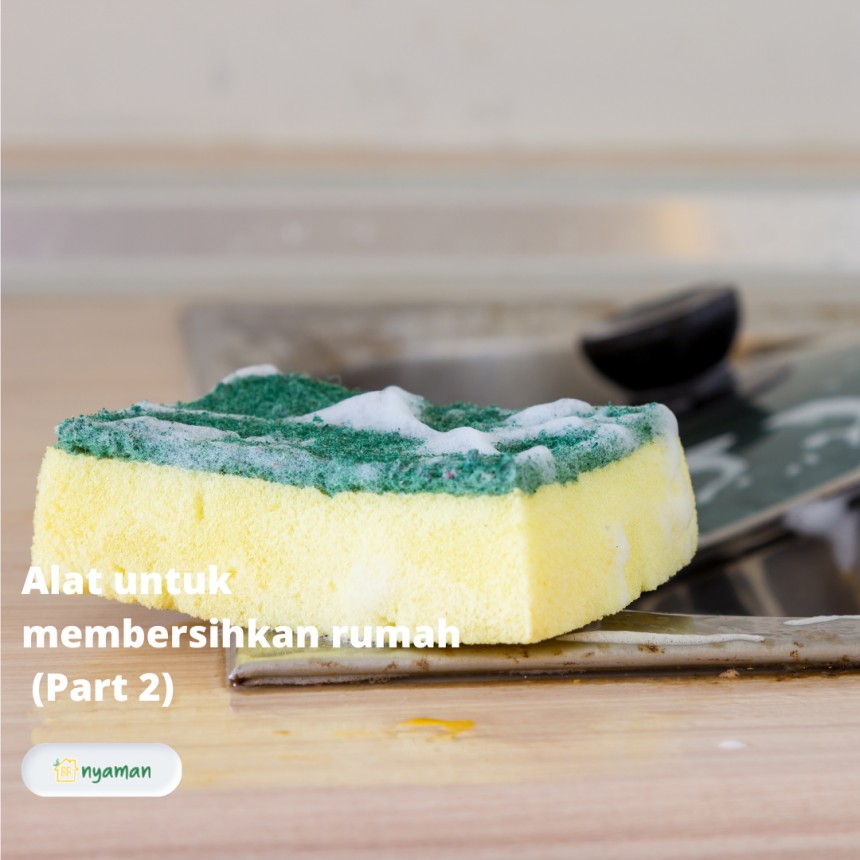 Alat untuk membersihkan rumah (2/2), Spons