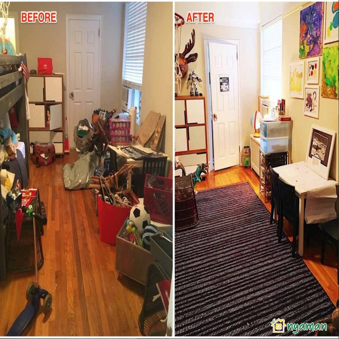 Before & After ini bakal bikin kamu semangat buat beresin rumah