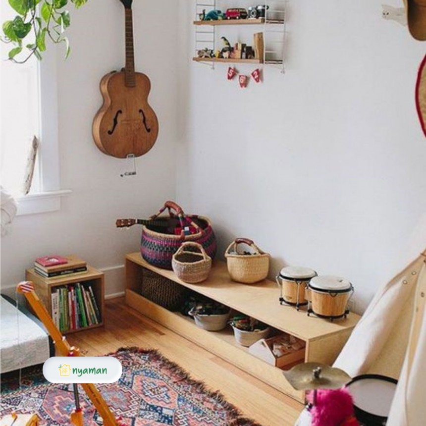 Bersama keluarga melakukan kegiatan berhubungan dengan musik (1/3), Nyanyikan kata dan frasa penting