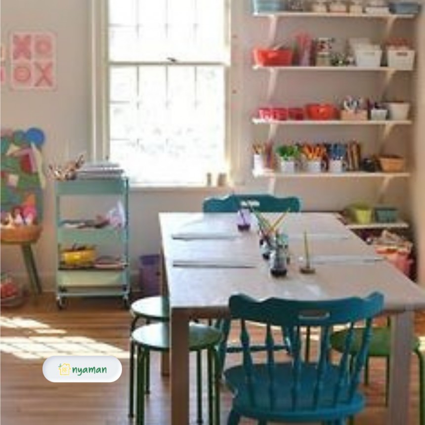 Bersama keluarga melakukan kegiatan berhubungan dengan musik (2/3), Buat kerajinan musik