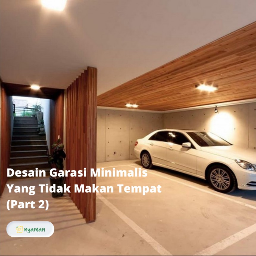 Desain garasi minimalis yang tidak makan tempat (2/3), Desain garasi minimalis yang mewah