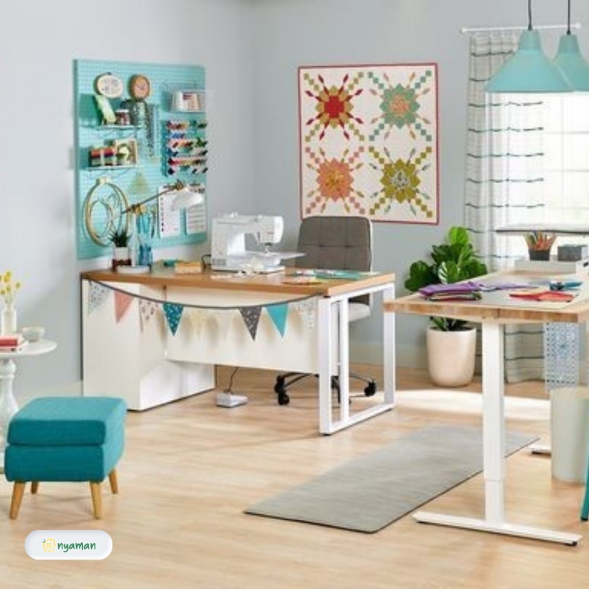 Gaya ceria, minimalis dan rapi