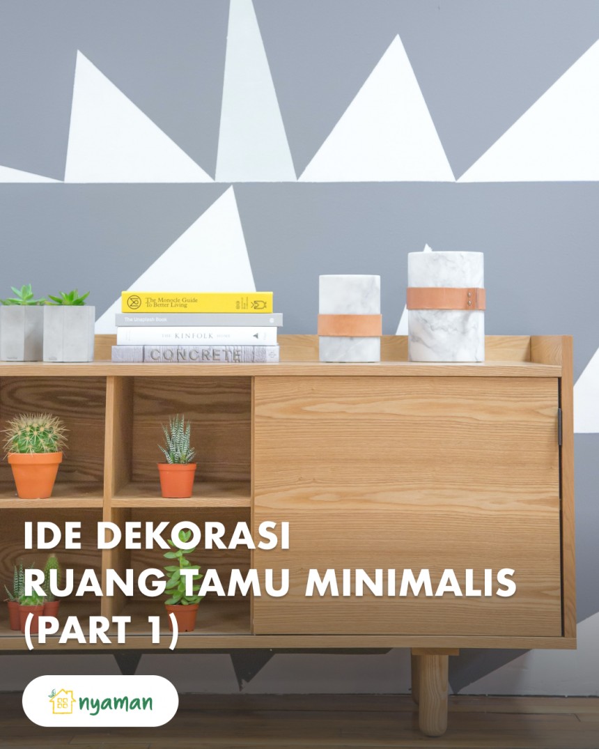 Ide dekorasi ruang tamu minimalis (1/2), Perabot multifungsi