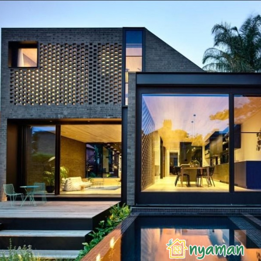 Jasa Renovasi Rumah Minimalis Full Kaca Gambar