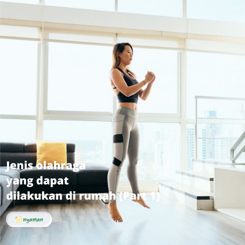 Jenis olahraga yang dapat dilakukan di rumah, Jumping jack