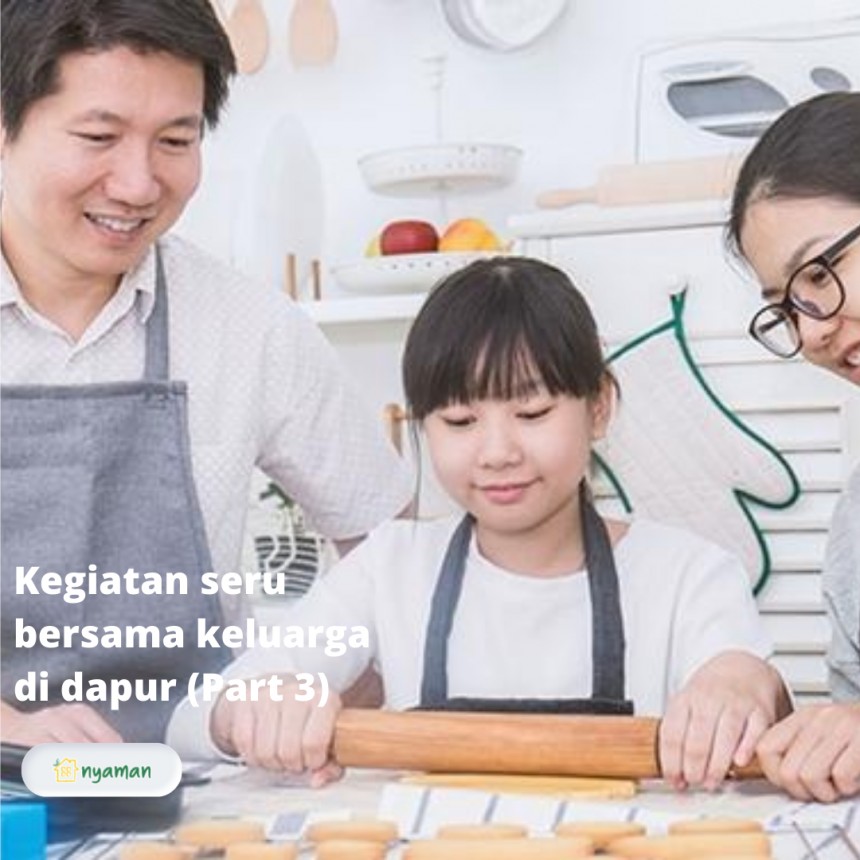 Kegiatan seru bersama keluarga di dapur (3/3), Ajaklah membuat kue kering dengan berbagai toping menarik