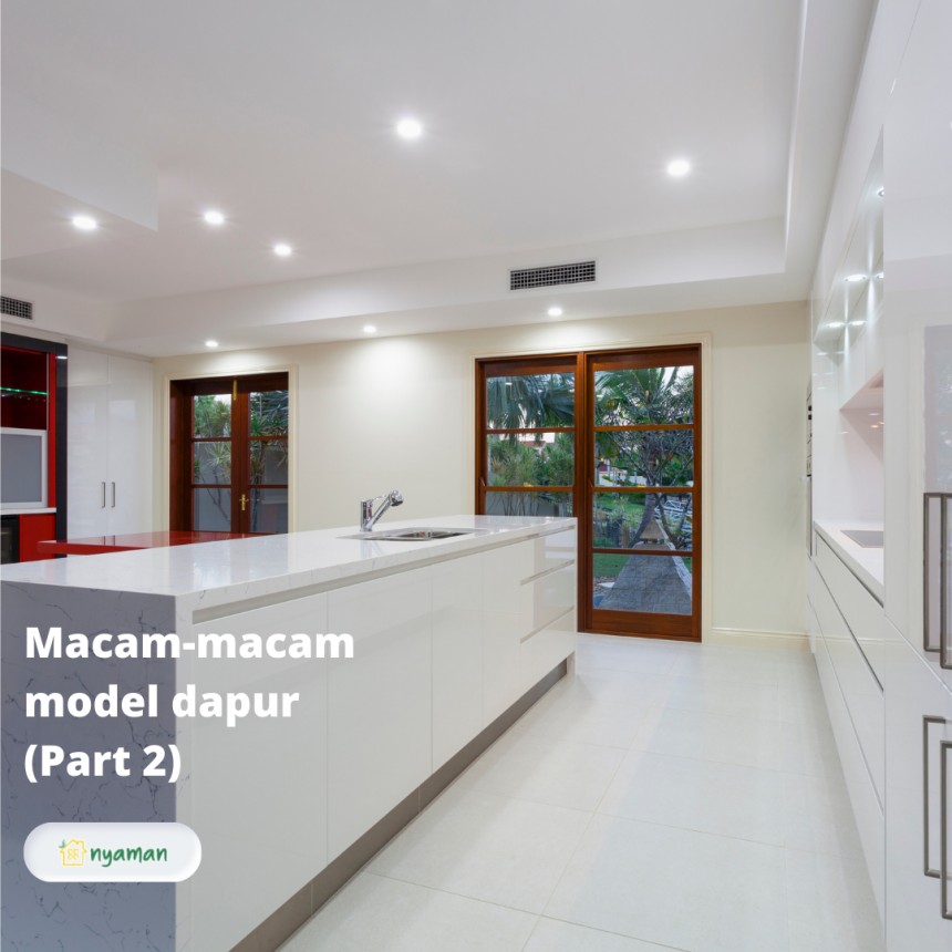 Macam-macam model dapur (2/3), Model dapur minimalis