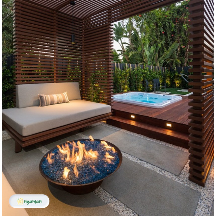 Manfaat kolam jacuzzi air dingin