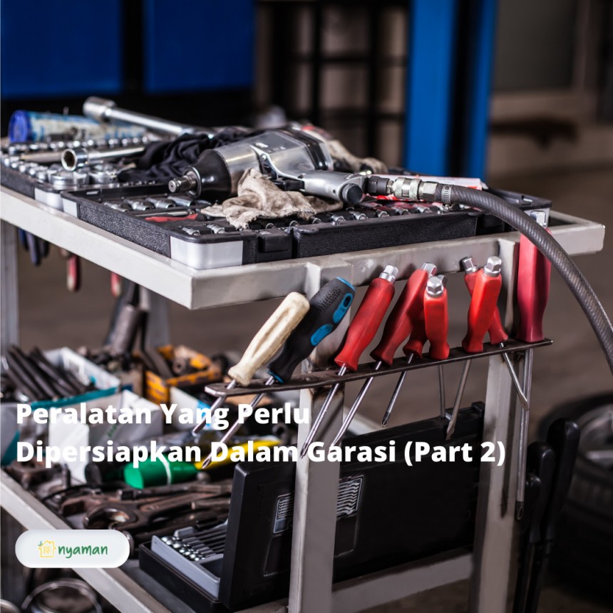 Peralatan di dalam garasi yang perlu disiapkan (2/2), Kotak penyimpanan