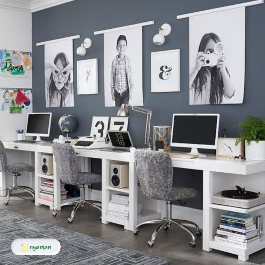 Sesuaikan meja belajar dengan karakter anak ya