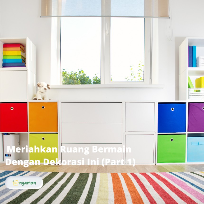 Suasana ruang bermain makin seru, meriahkan dengan dekorasi ini! (1/2), Storage, storage dan storage