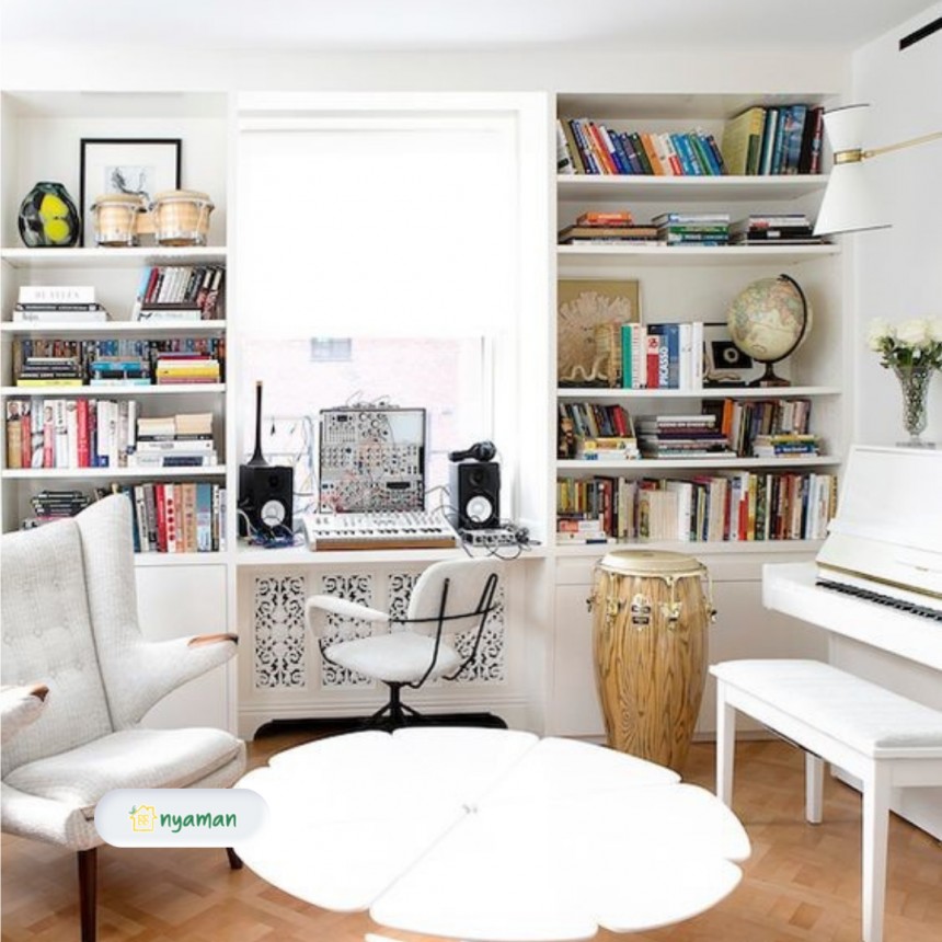 Tips membuat desain ruang musik di rumah yang keren dan nyaman (2/3), Ruangan multifungsi