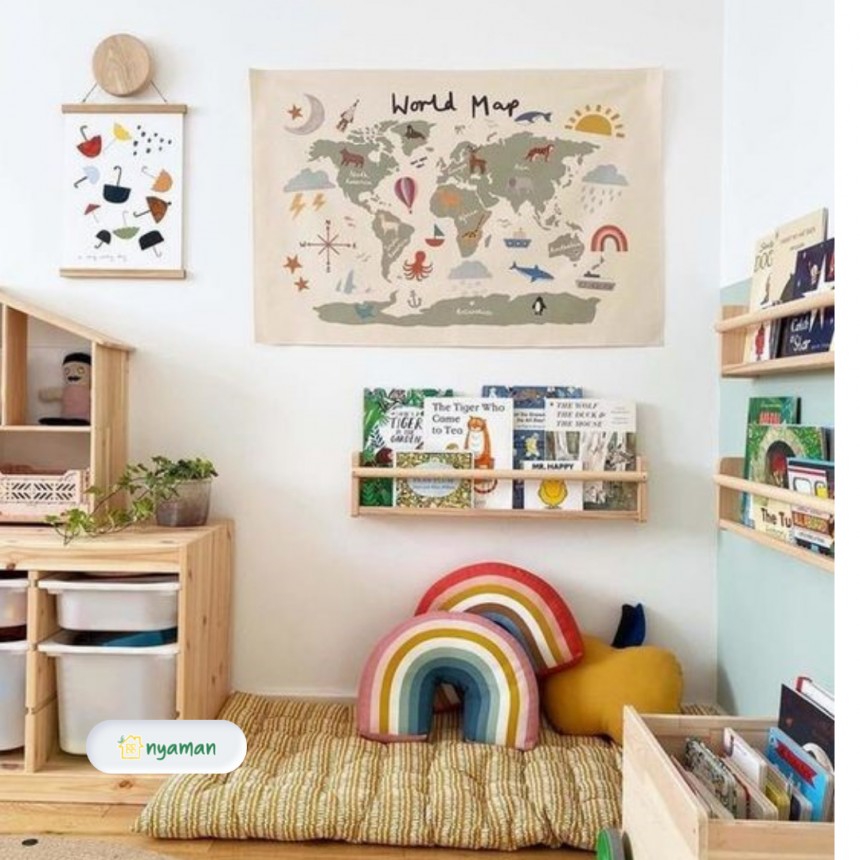 Tumbuhkan minat baca di rumah dengan memilih tempat yang tenang dan nyaman